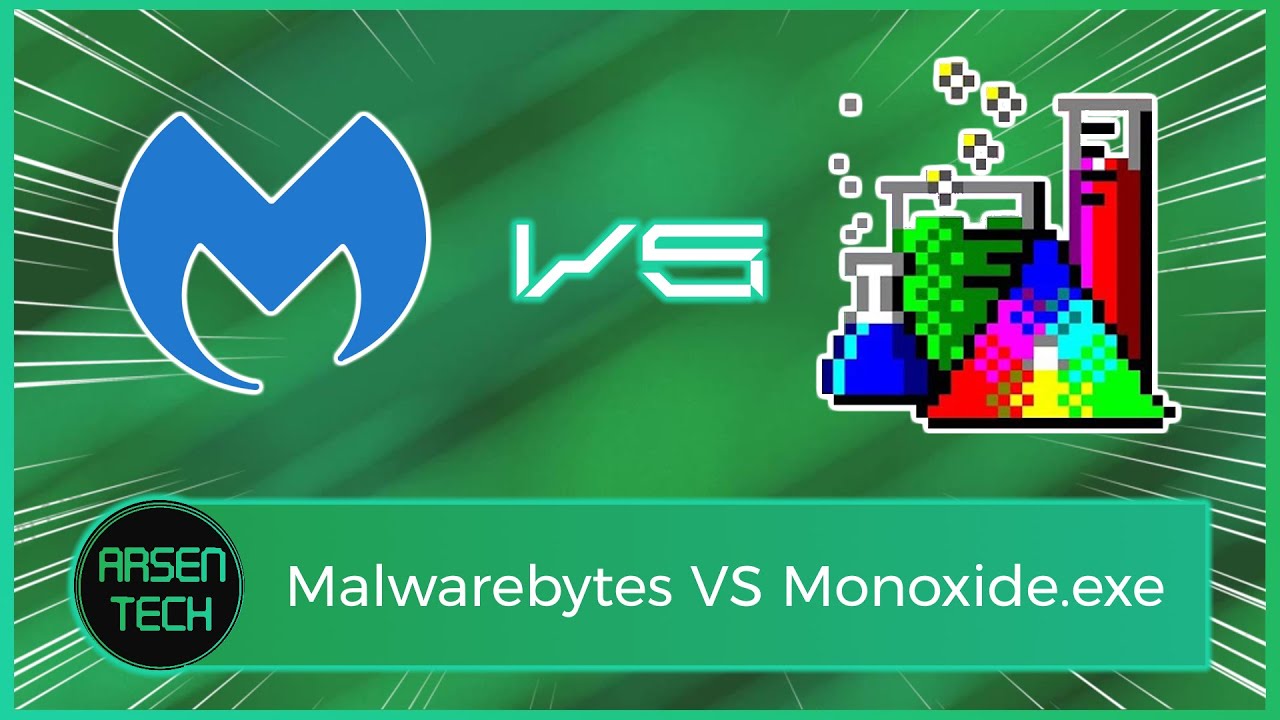 Malwarebytes Antivirus VS Monoxide.exe Virus | Antivirus Test