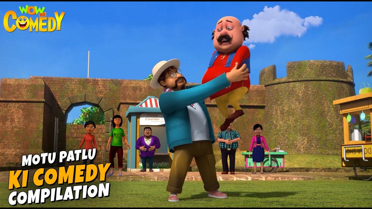 Motu Patlu Ki Comedy | season 13 Compilation | 106 | Cartoons for Kids | Wow Kidz Comedy