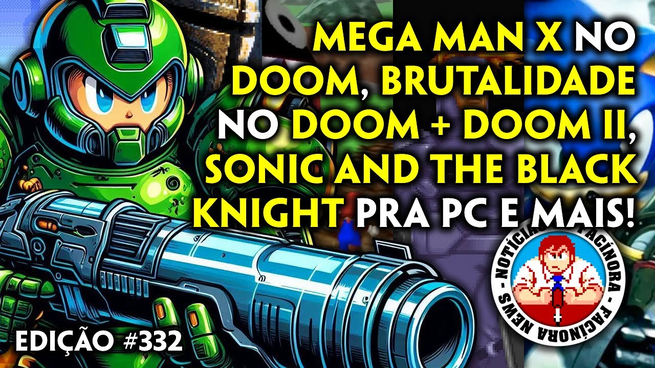 Mega Man X no Doom, mod brutal compatível com Doom + Doom 2 e mais - Notícias do Facínora 332