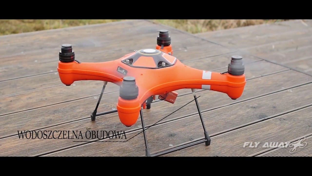 Splash Drone 3 Fisherman - kr&oacute;tki test możliwości wodoodpornego drona