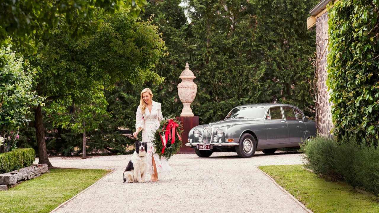 Celebrity home tour: Inside TV star Catriona Rowntree&rsquo;s Australian country home at Christmas