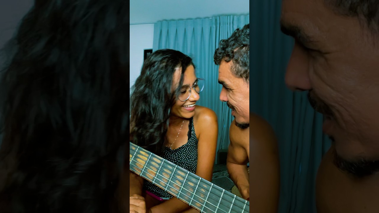 Sorte - Rodrigo de Lara e mile cantam CAETANO #musica #violao #classico #casal #cantando