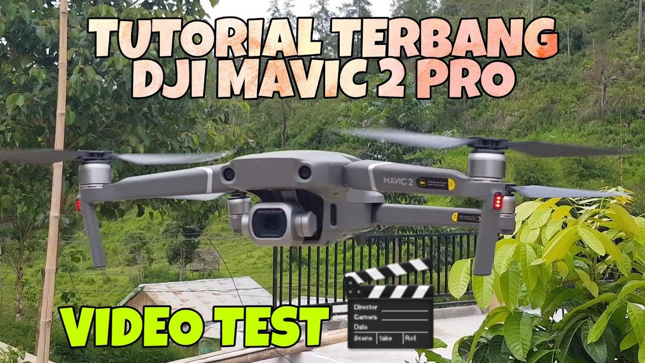 TES TERBANG DRONE DJI MAVIC 2 PRO + TUTORIAL (INDONESIA)
