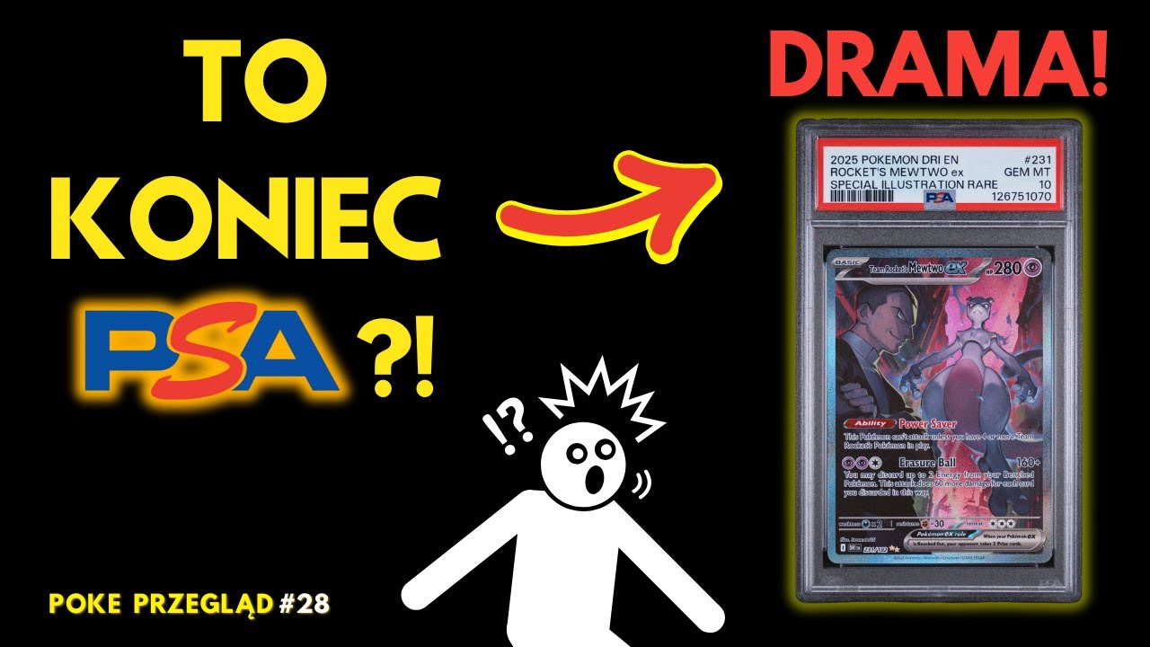 💥 WYJAŚNIAM *AFERĘ* PSA...😬 &ndash; Ascended Heroes i Error Karty CGC - Poke Przegląd #28