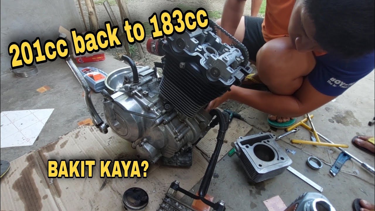 Raider 150 201cc 66mm + 10 over compression balik 63 + 10