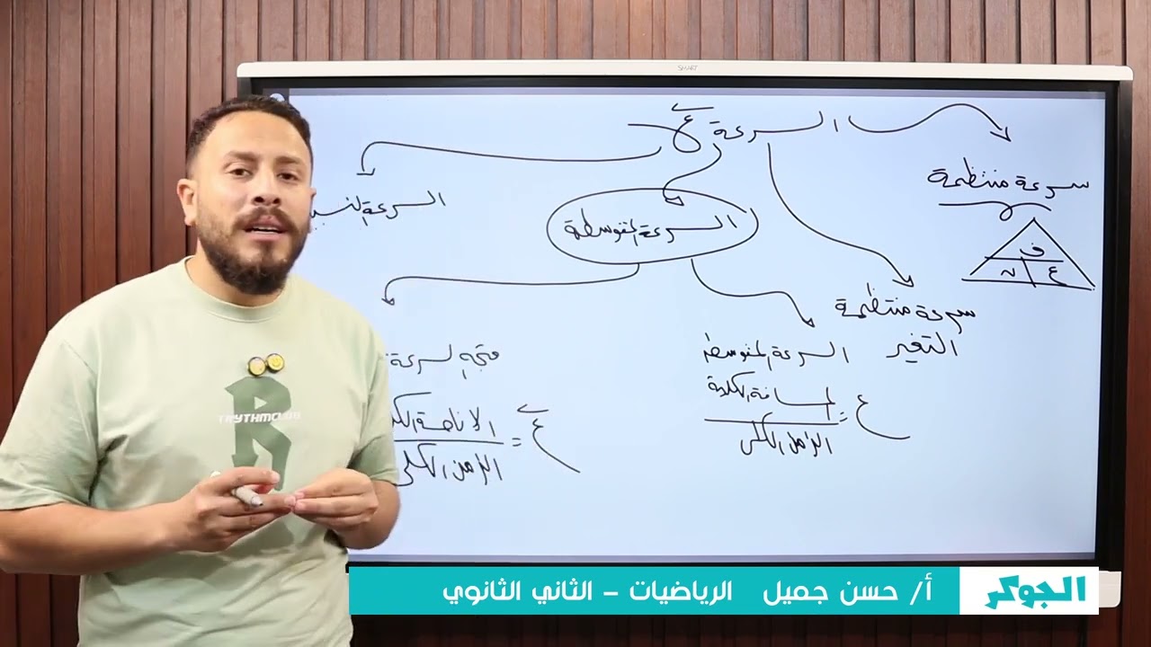 مراجعة رياضيات تطبيقية تانية ثانوي الترم التاني - مستر حسن جميل - منصة الجوكر