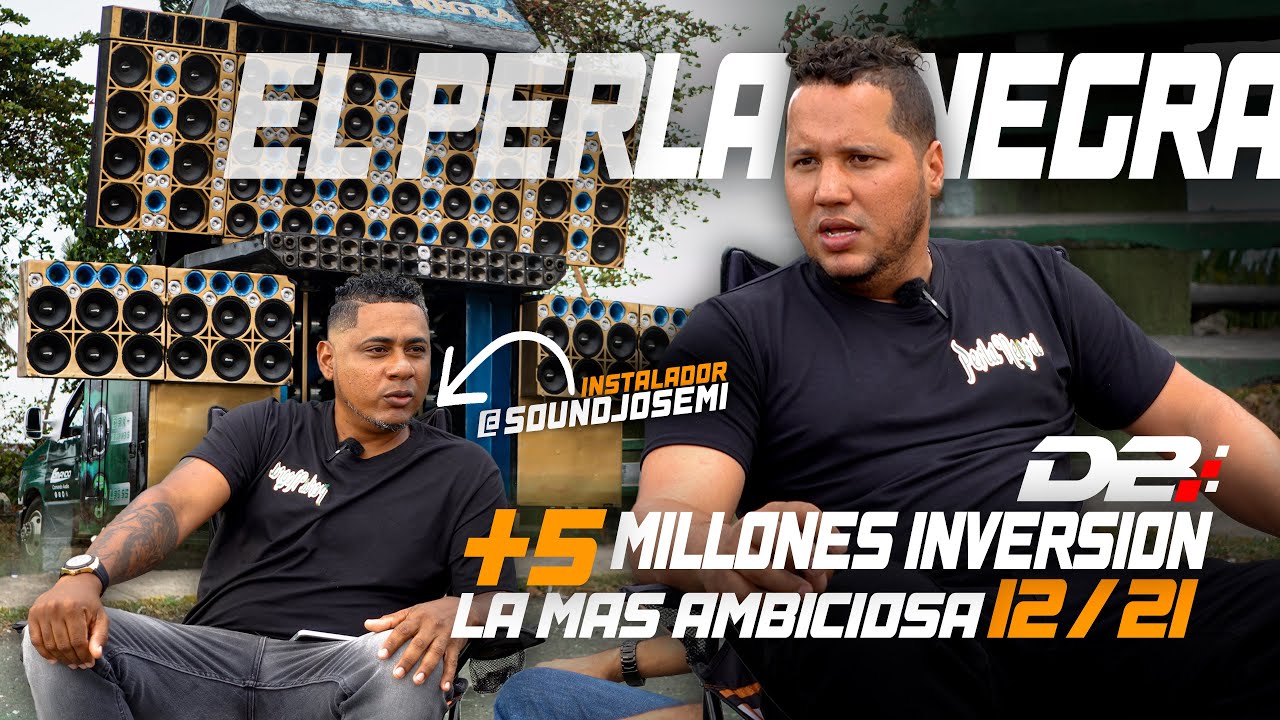 💰 +5 MILLONES INVERSION • EL PERLA NEGRA 12/21 PROYECTO MUSICAL MAS AMBICIOSO RD💰