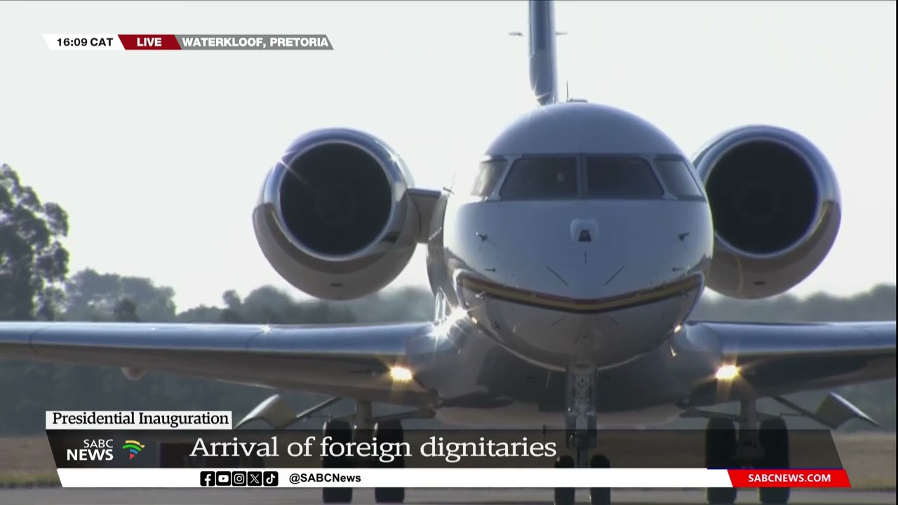 Presidential Inauguration | President of Angola arrives: Prof Ntsikelelo Breakfast