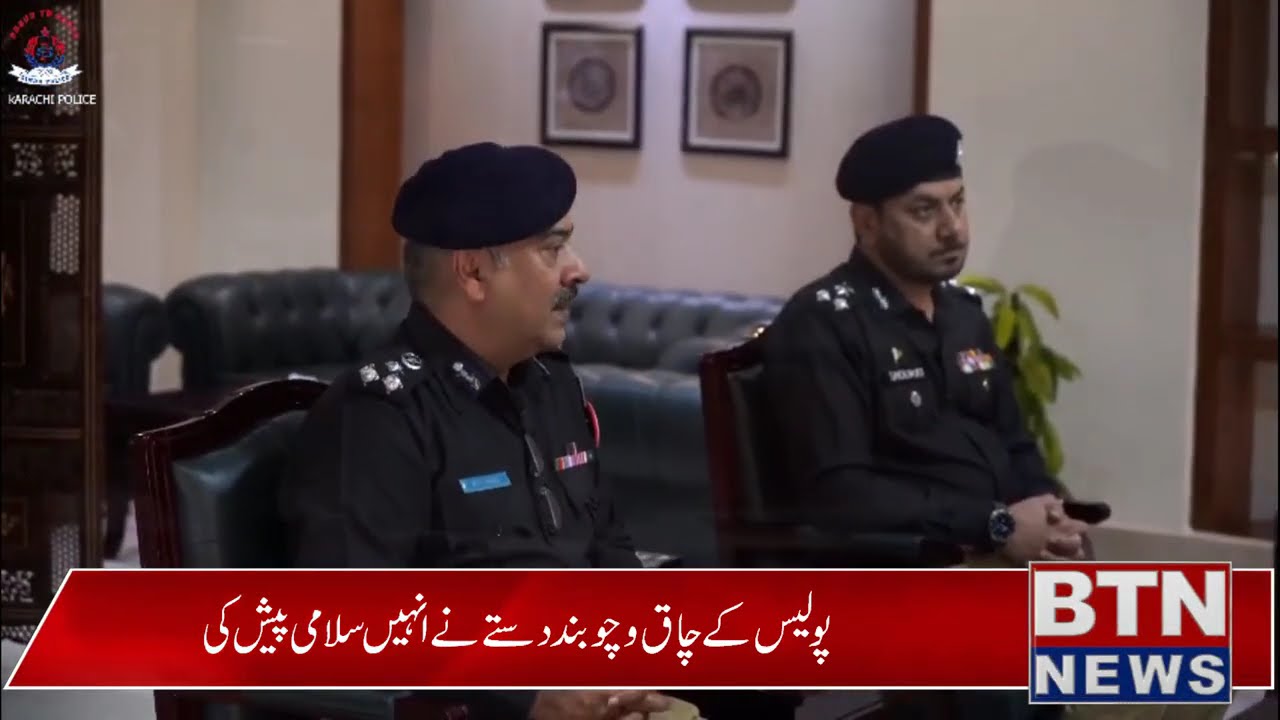 Azad Khan took over the additional IG Karachi position