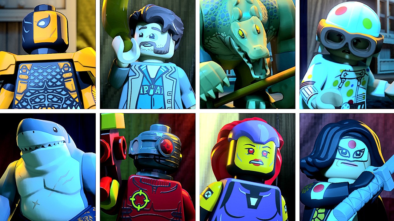LEGO Batman: DLC Mayhem &mdash; Все боссы + Концовка [4K60FPS]