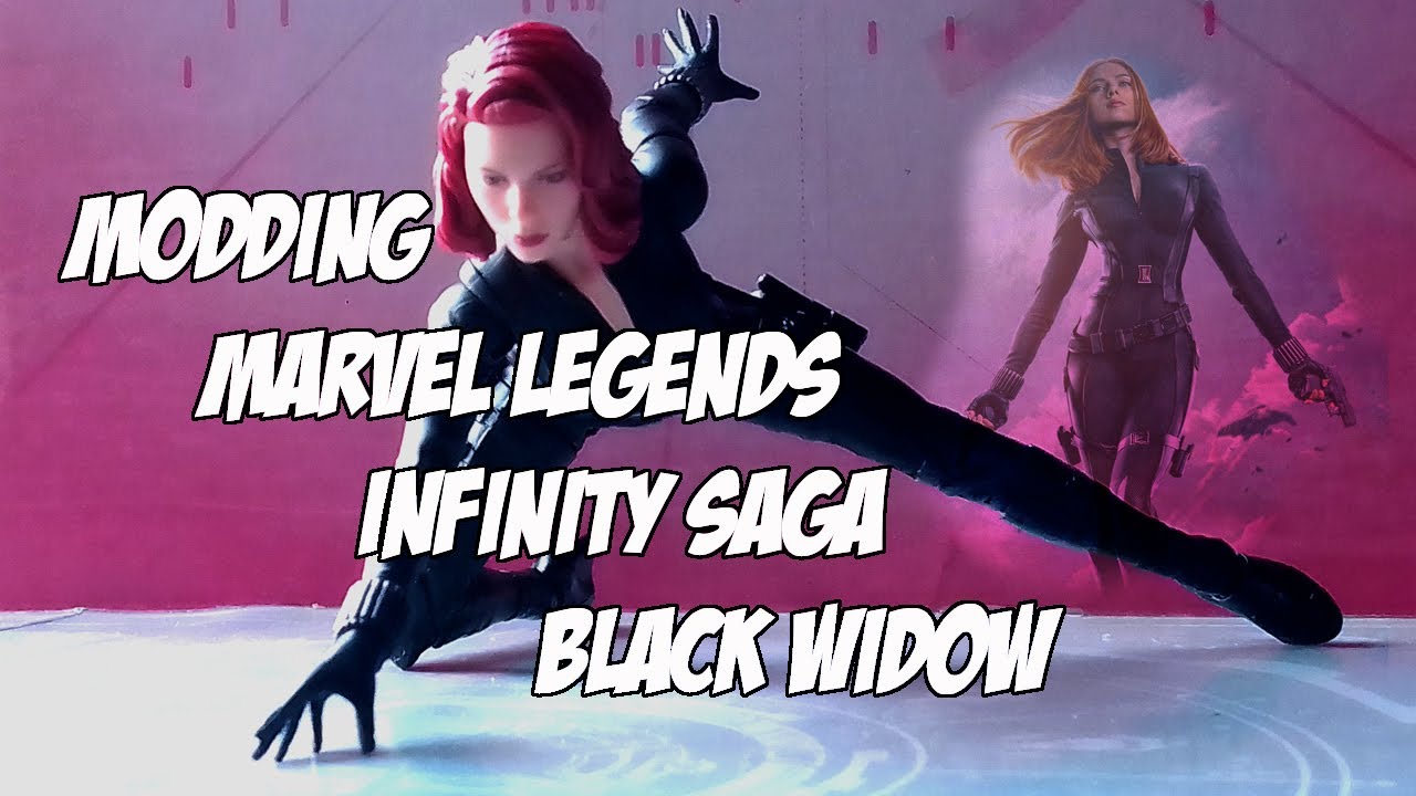 Custom Showcase Ep. CS045 | Modding the Marvel Legends Infinity Saga Black Widow