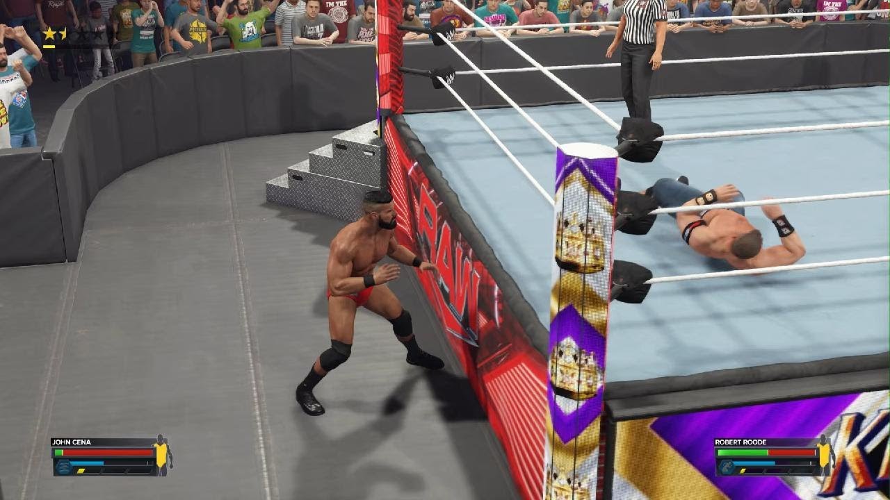 WWE  JOHN CENA CRAAAZYY