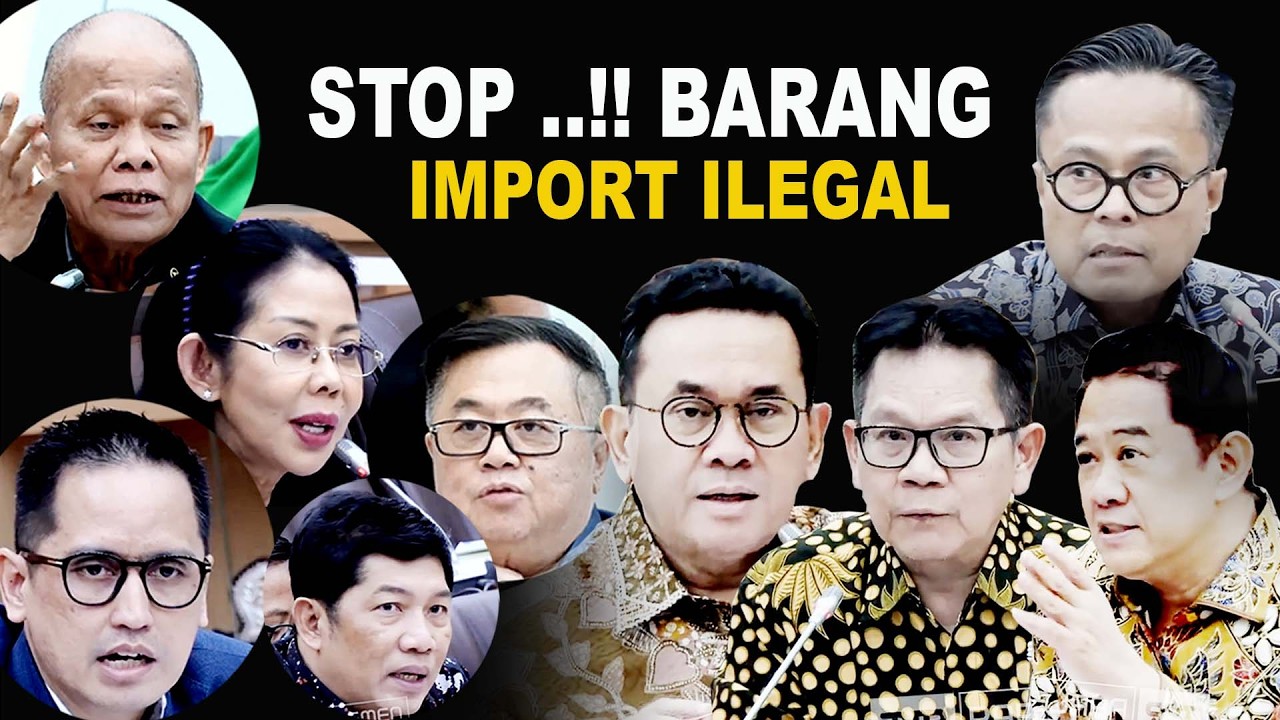 Komisi VI DPR RI Bahas Produk Import Ilegal, Ancam Industri Dalam Negeri