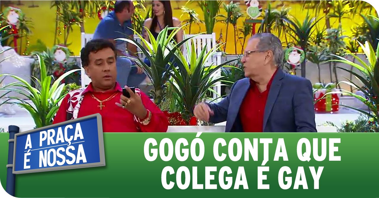 A Praça É Nossa (17/12/15) - Paulinho Gogó conta para um pai que seu filho é gay