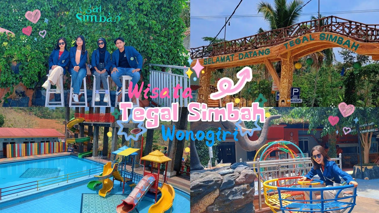 Keliling Wisata Tegal Simbah Wonogiri | Wisata Keluarga + Tempat Nongkrong | 3vlog || Triel엘