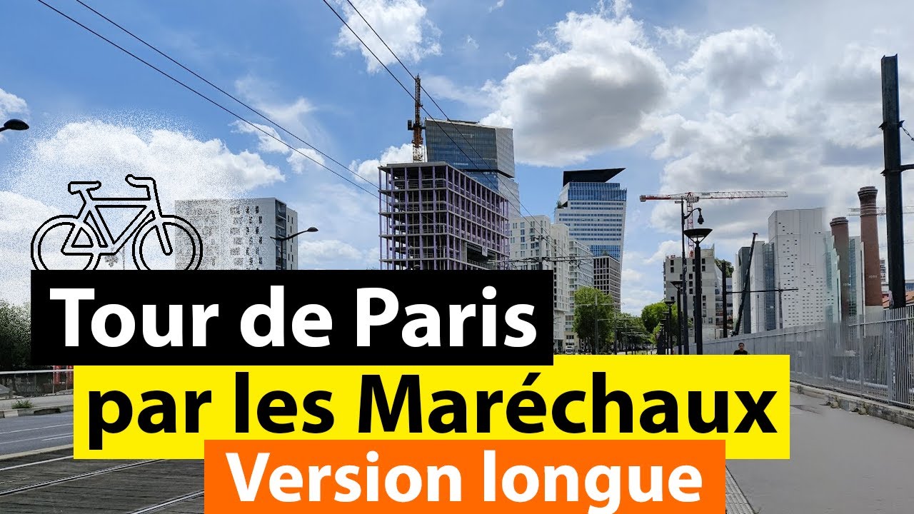 Tour de Paris à vélo - Version longue