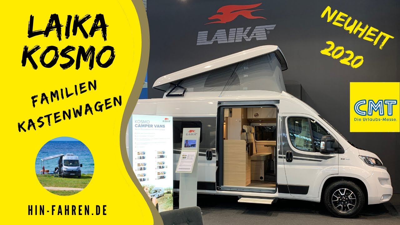 Laika Kosmo 6.0 - Kastenwagen Roomtour - Wohnmobil für Familien | Neuheit auf der CMT 2020 | #CMT20