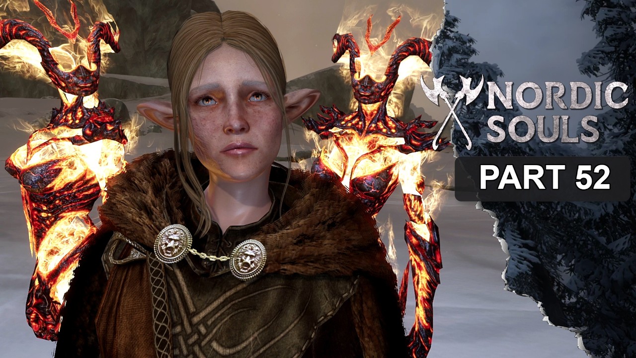 SKYRIM 1200+ MODS | Nordic Souls (Wabbajack modpack) Gameplay part 52 | PC - HD