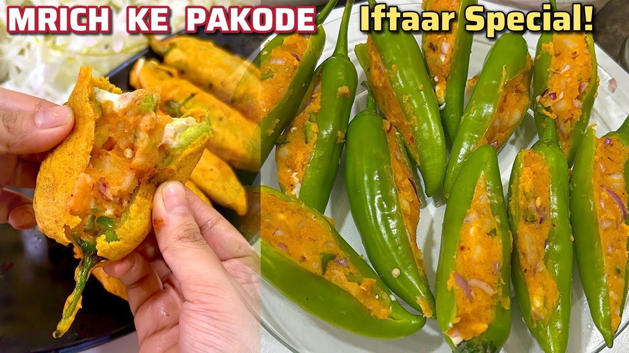 Mirch Ke Stuffed Pakode👩🏻‍🍳RAMZAN SPECIAL✨