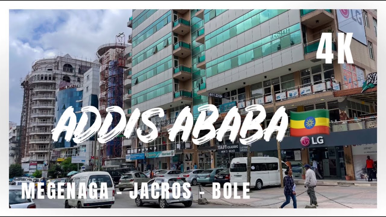 Addis Ababa 4K መገናኛ - ጉርድ ሾላ - ጃክሮስ - ገርጂ - ሃያ አራት - ቦሌ  🇪🇹 ​ #addisababa #ethiopia