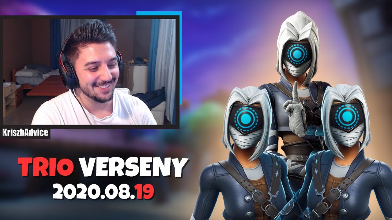 TRIO VERSENY #PRACC | 2020.08.19 (Fortnite Battle Royale)