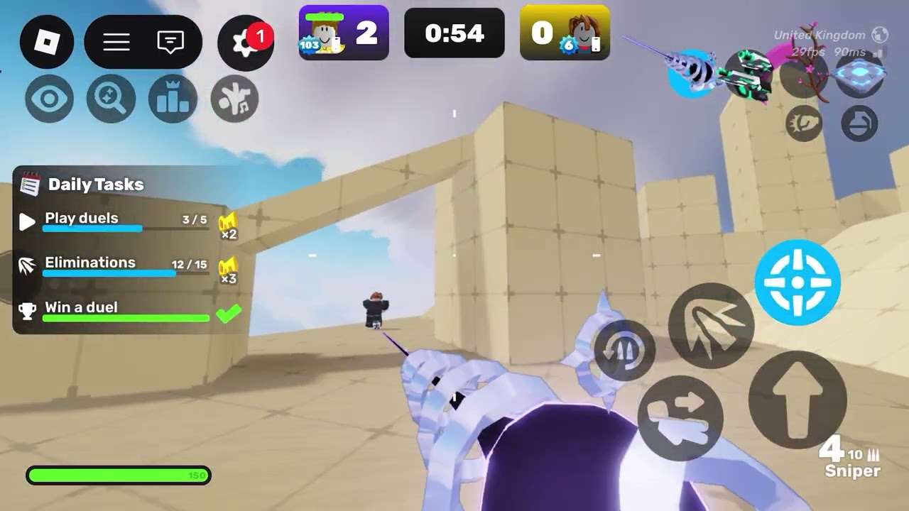 ROBLOX Rivals                      POV: when you keep winning and the Opponent rage-bait  