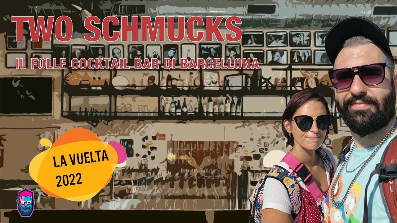 TWO SCHMUCKS BARCELLONA - Folle cocktail bar con cocktail alla mozzarella e melone [LA VUELTA 2022]