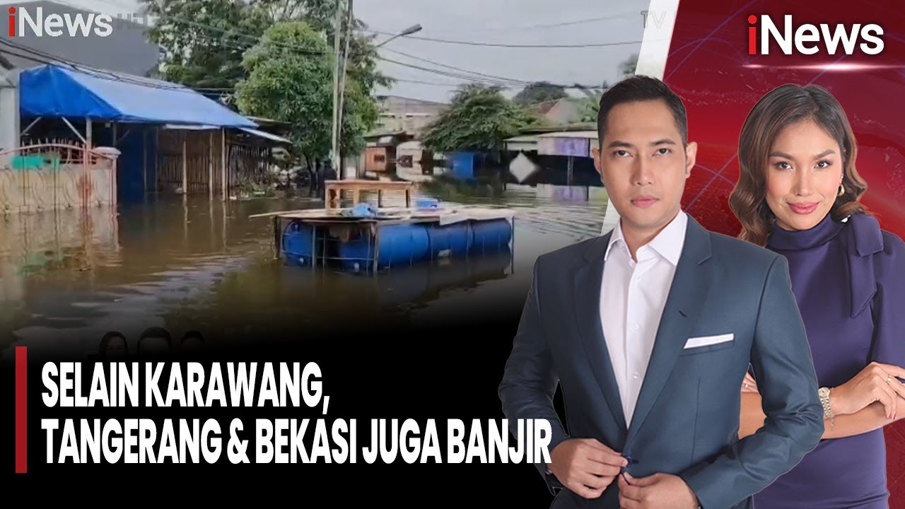 Tak Hanya Karawang! Tangerang Dan Bekasi Juga Terendam Banjir | iNews Sore (26/01)