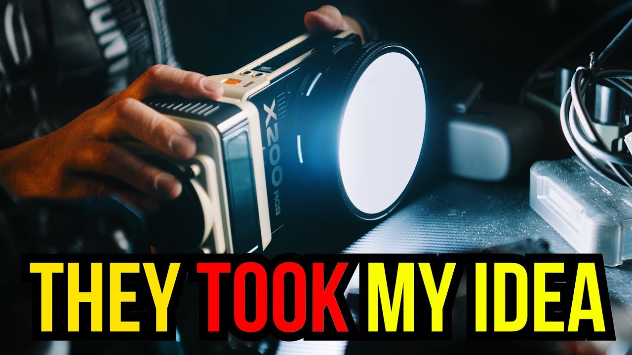 ZHIYUN ПОХИТИЛ МОЮ ИДЕЮ - Светодиодный светильник MOLUS X200 RGB #zhiyun #ledlights