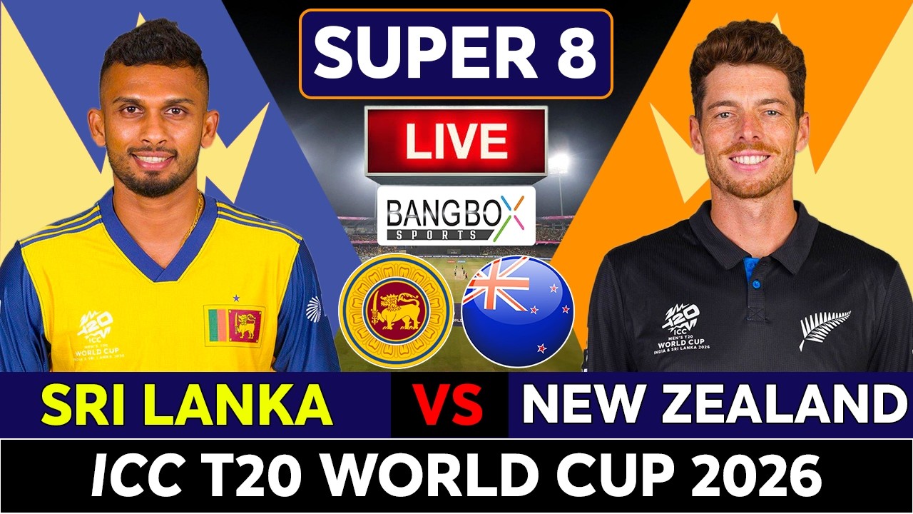 LIVE: New Zealand vs Sri Lanka: A High-Stakes Clash That Could Reshape the Road to Super 8