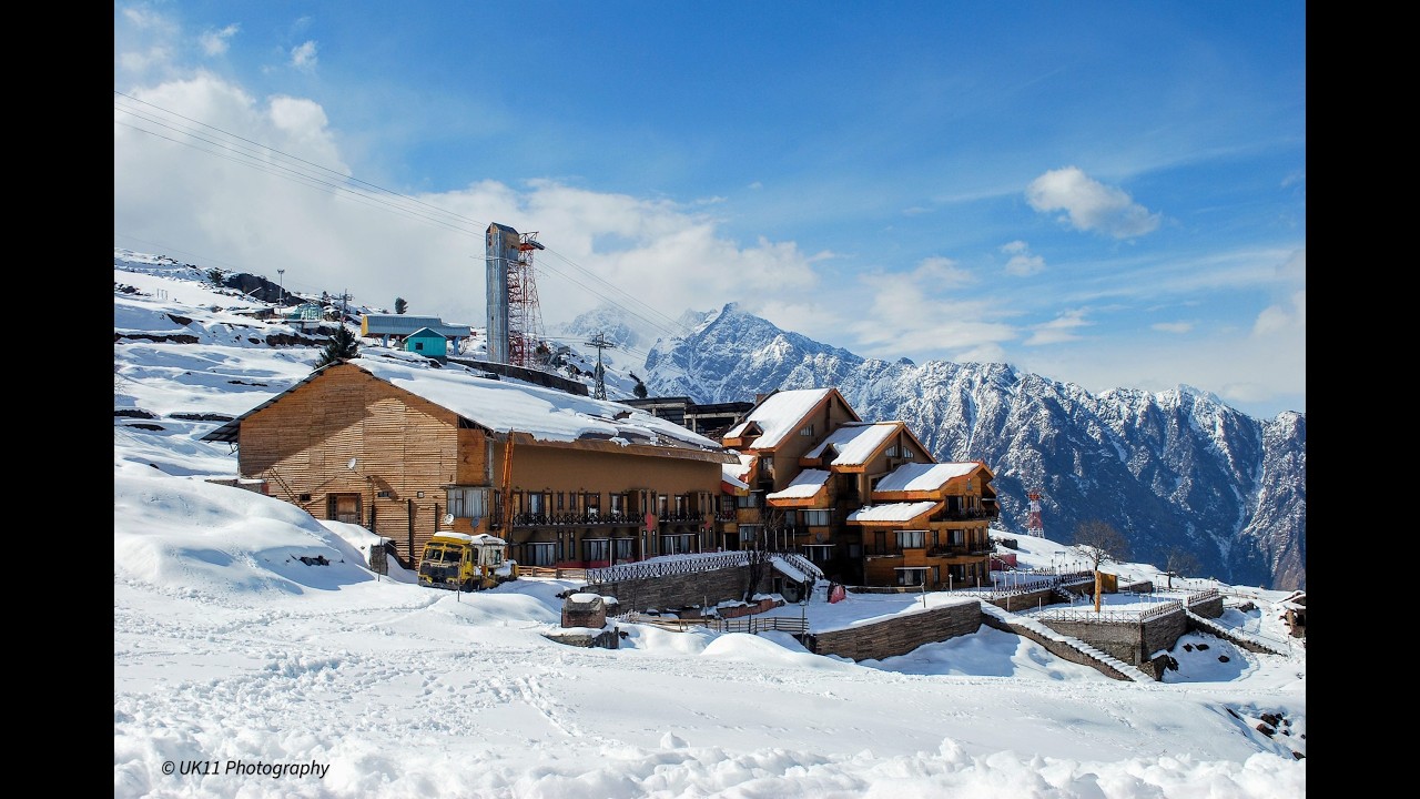 Auli the wonder land #aulisnowfall #auli #mountains #travel