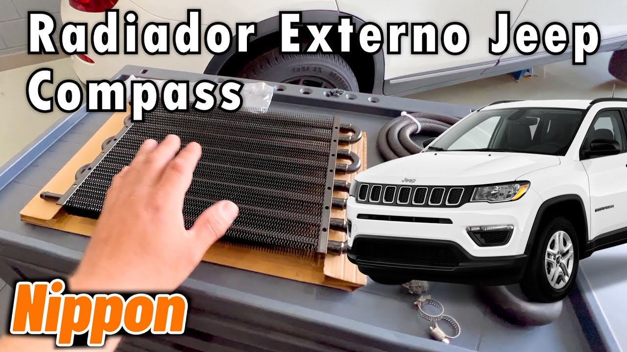 Instalação do radiador EXTERNO no Jeep Compass! - Mostrando o kit e resultados.