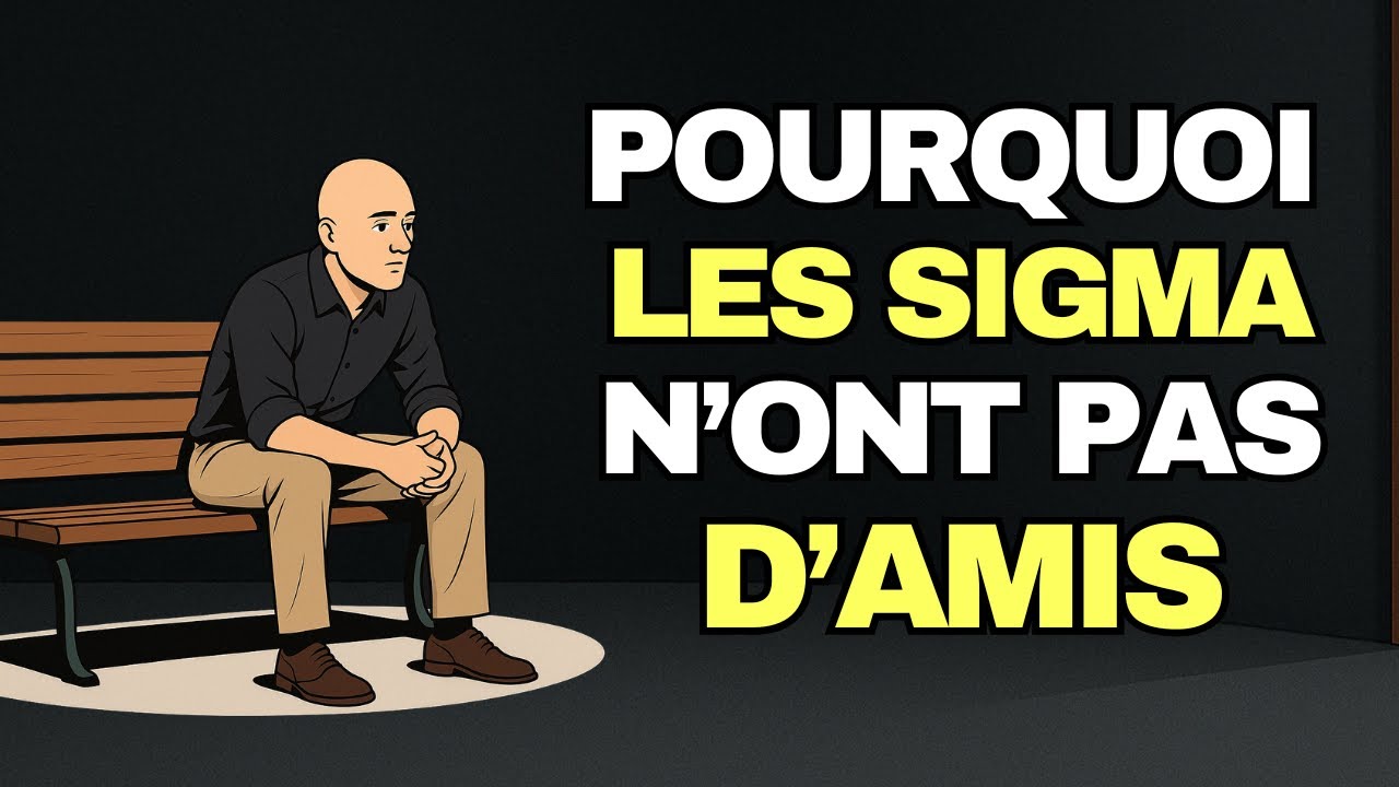 La VRAIE raison pour laquelle les HOMMES SIGMA ont PEU ou AUCUN ami