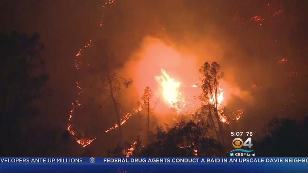 California Wildfire Evacuation Order Expanded
