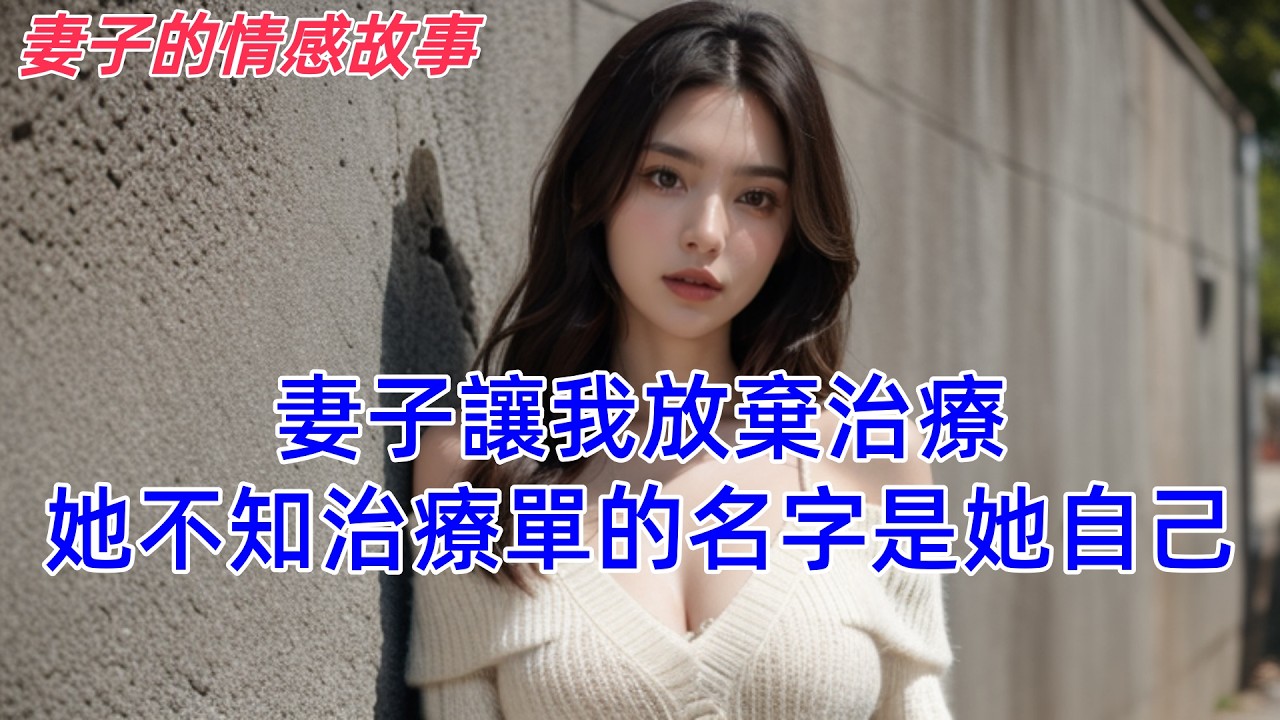 妻子讓我放棄治療，她不知治療單的名字是她自己