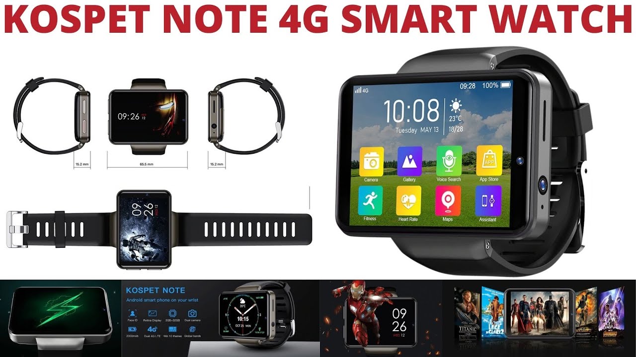 Best Budget Kospet smartwatches 2021 | 4g smartwatch | aliexpress