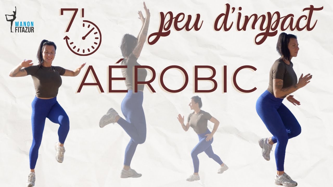 Séance d’aérobic peu d’impact – 7 minutes pour booster votre énergie