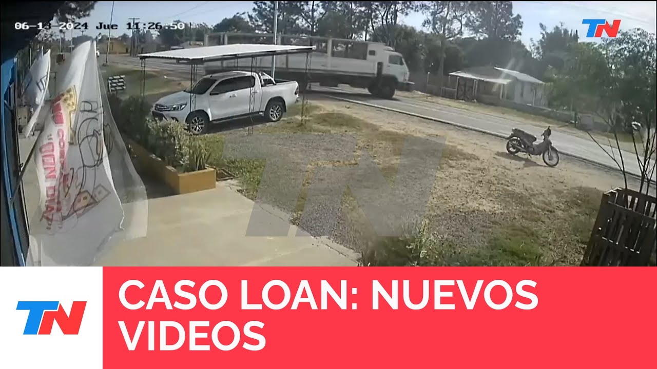 LOAN: VIDEO REVELADOR las cámaras muestran a la camioneta en la que se fue la última pareja detenida