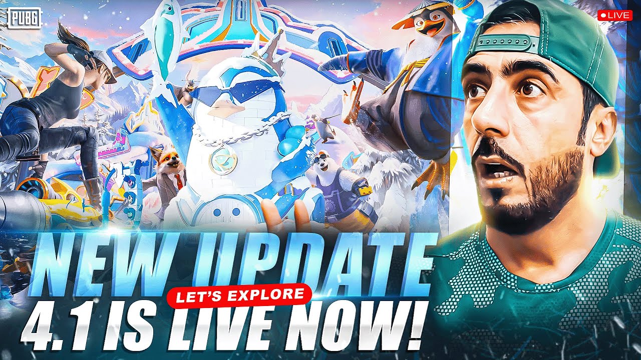 LIVE 💥 Survive the Chill! New Frost Arena Mode 🧊 PUBG Mobile 4.1 Update