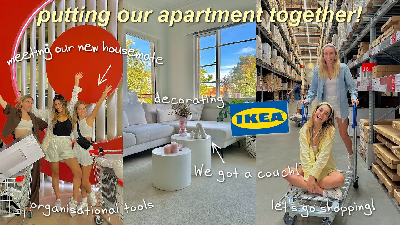 покупки для моей новой квартиры 🏡 | Находки в ИКЕА, сборка мебели, распаковка, организация!