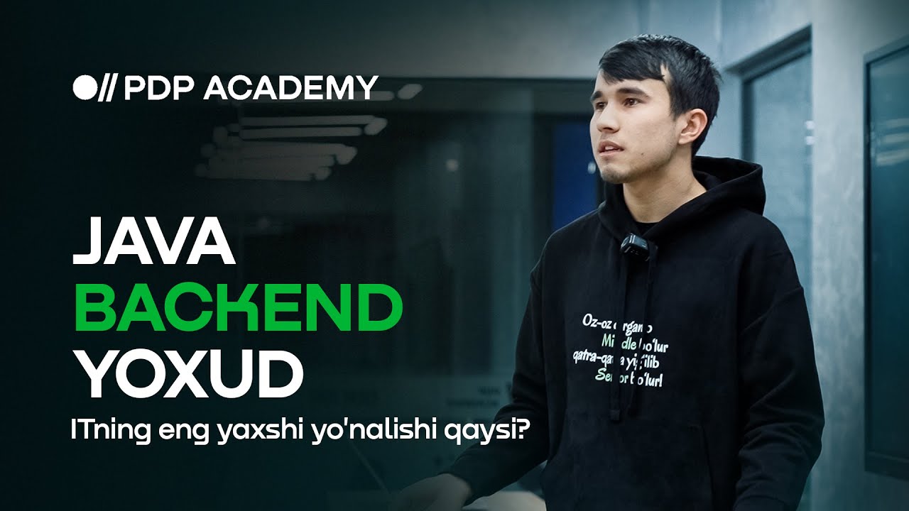 Java Backend | To'liq tahlil | Master-klass! | Jamshidbek Karimov