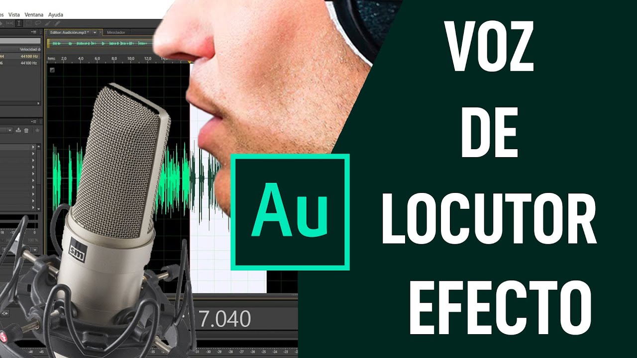 Tutorial como (editar) la voz como locutor / Adobe Audition