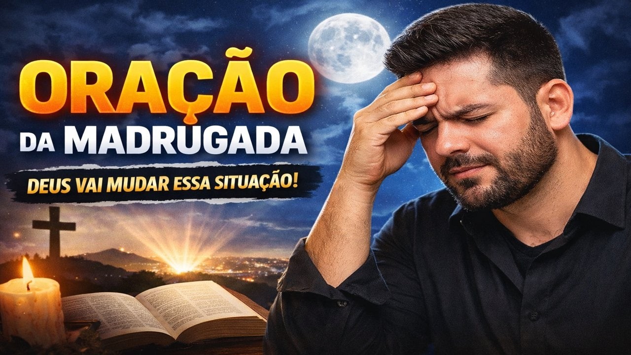 ORAÇÃO DA MADRUGADA: Deus vai mudar essa situação enquanto você ora!