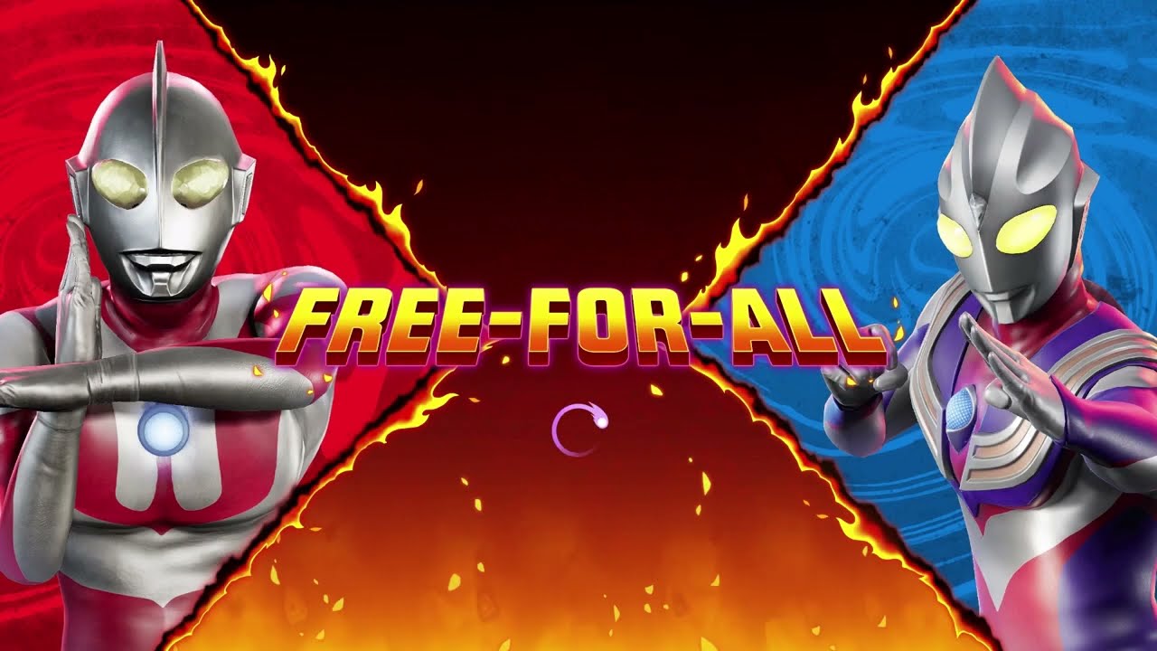 GIgaBash (PC) | Free-for-all | Ultraman VS Ultraman Tiga