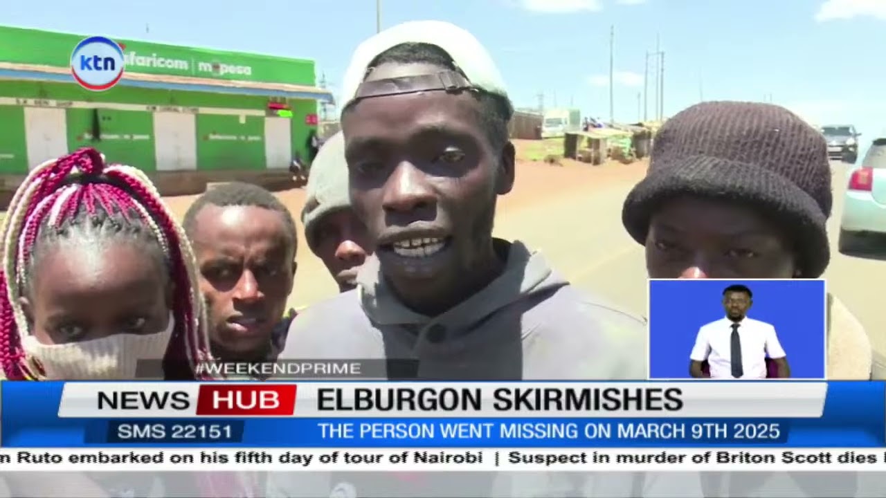 Residents of Elburgon Town in Molo engage police in a running battle over rising insecurity in area