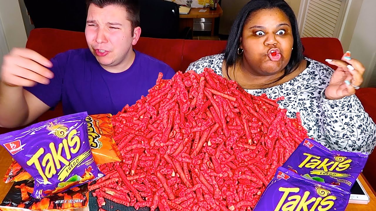 Takis Challenge • MUKBANG