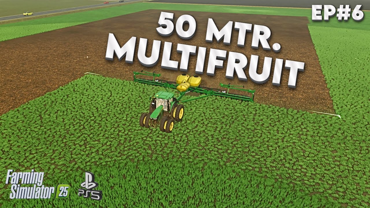 The Only Multifruit Planter You Need- Prairie Farm - Farming Simulator 25 - PS5 - EP#6