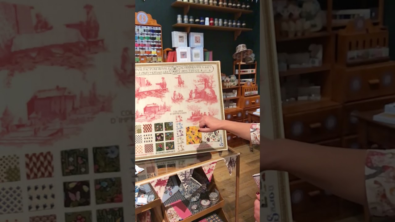 L'histoire de la toile de Jouy par la Maison Sajou - Discover toile de Jouy cloth history with Sajou