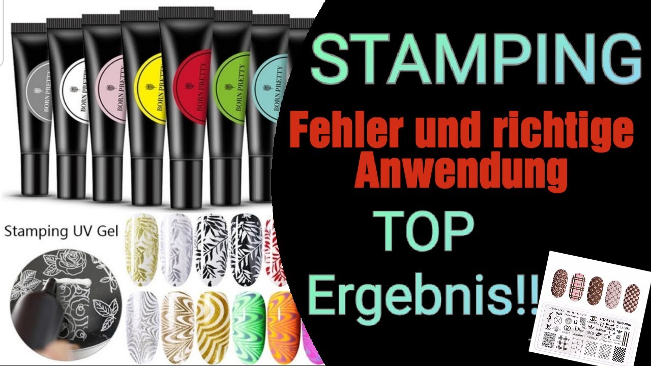 SHELLAC | STAMPING | MEISTE FEHLER | RICHTIGE ANWENDUNG | TOP ERGEBNIS