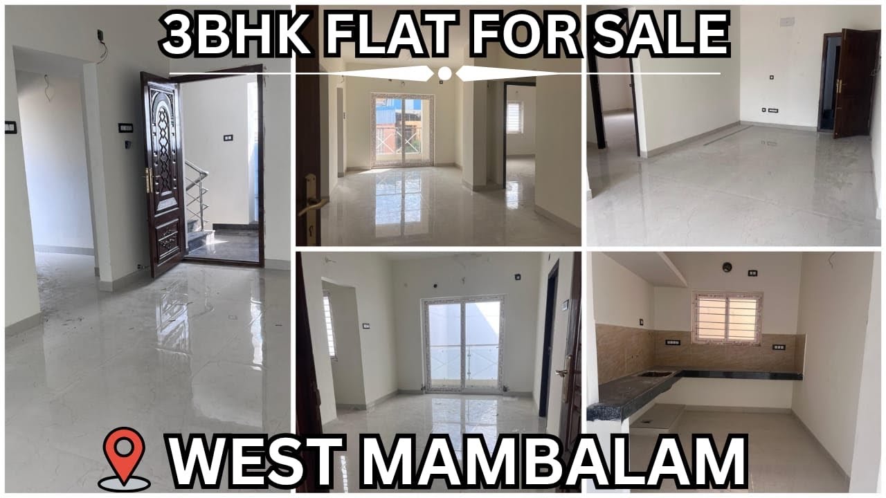 🎉Premium 3 BHK Flat for Sale – West Mambalam💥#westmambalam #home 